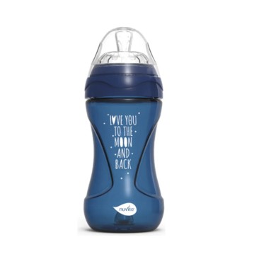 Nuvita Mimic 6032 Biberon Anticolica 250 ml con Tettarella Morbida