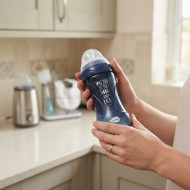 Nuvita Mimic 6032 Biberon Anticolica 250 ml con Tettarella Morbida