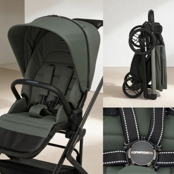 Trio Foppapedretti TicToc Full Pack Reclinabile Completo 0-12 anni