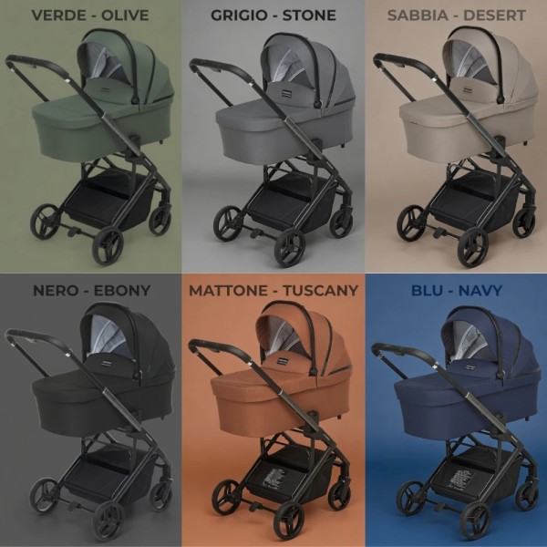 Trio Foppapedretti TicToc Full Pack Reclinabile Completo 0-12 anni