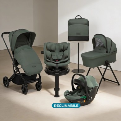 Trio Foppapedretti TicToc Full Pack Reclinabile Completo 0-12 anni