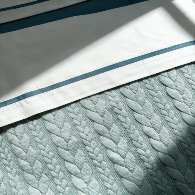 Coordinato Treccia Sherpa Linear Coccolissimi – Set Carrozzina