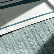 Coordinato Treccia Sherpa Linear Coccolissimi – Set Carrozzina