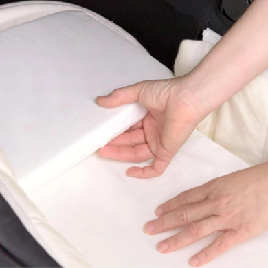 Set materassino e guanciale sfoderabile per carrozzina Coccolissimi