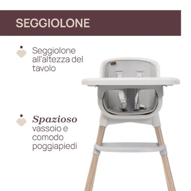 Seggiolone Zest Plus Chicco – Evolutivo 3 in 1 fino a 40 kg