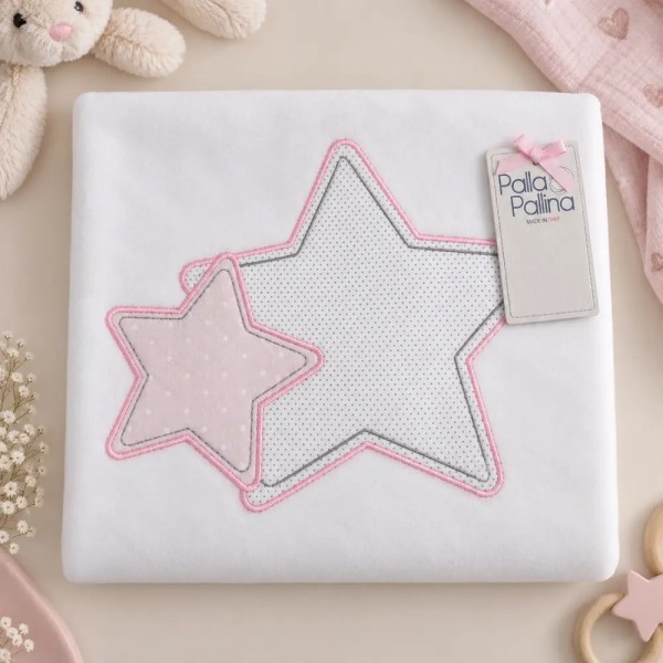 Copertina in pile per Carrozzina Stars Palla Pallina
