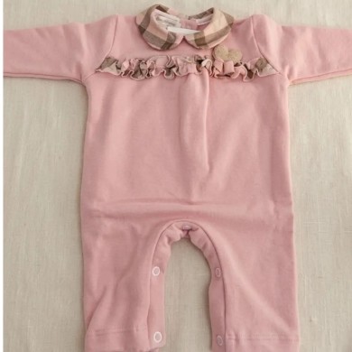 Tutina Neonato Gattina in Felpa Taglia 0/1 52 cm