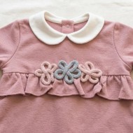 Tutina in Felpa Flowers Coccolissimi Chic
