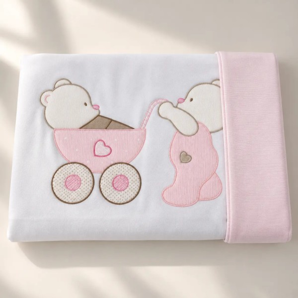 Copertina Carrozzina Jersey Cotone A Passeggio 70x90