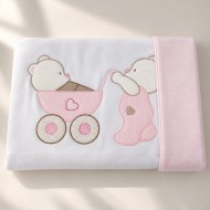 Copertina Carrozzina Jersey Cotone A Passeggio 70x90