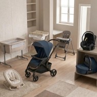 Kit Fantasy – Kit Nascita Completo Trio, Culla, Fasciatoio e Pappa