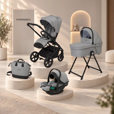 Trio TicToc Pro Rekline Foppapedretti con Seggiolino Auto Reclinabile