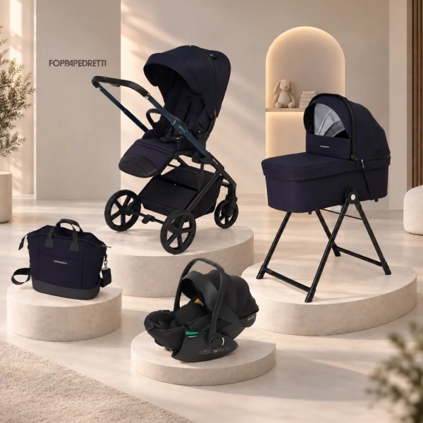 Trio TicToc Pro Rekline Foppapedretti con Seggiolino Auto Reclinabile