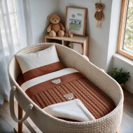 Coordinato Treccia Sherpa Teddy Coccolissimi – Set Carrozzina