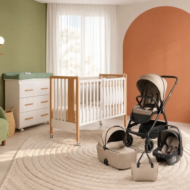 Kit Rovere: Trio Modena, Lettino e  Fasciatoio Coccolissimi,