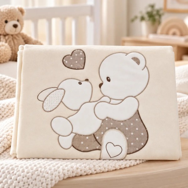 Copertina in Pile per Carrozzina Teddy e Fuffy