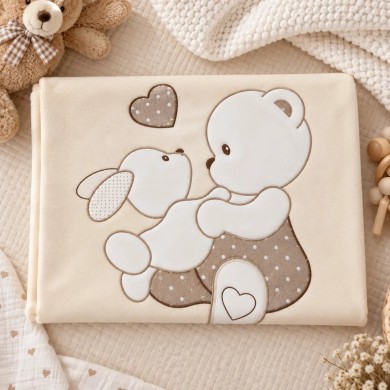 Copertina in Pile per Carrozzina Teddy e Fuffy