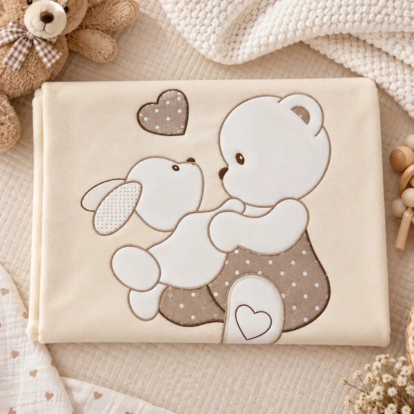 Copertina in Pile per Carrozzina Teddy e Fuffy