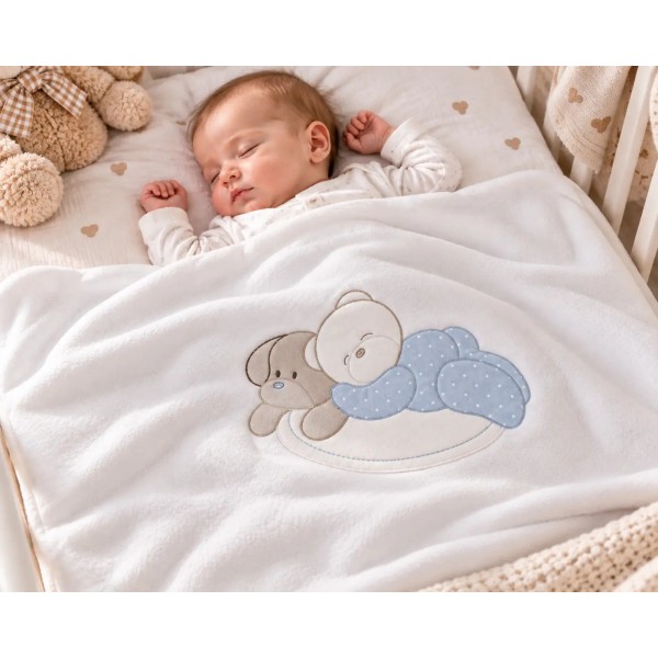 Copertina in Pile per Carrozzina "Dormiglione" Palla Pallina