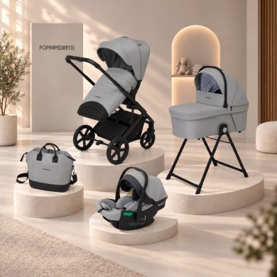 Trio TicToc Pro Rekline Foppapedretti con Seggiolino Auto Reclinabile