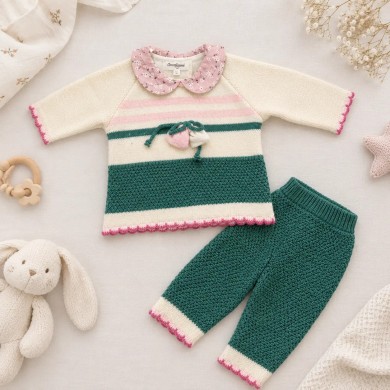 Completo 2 pezzi in Filo 100% Cotone