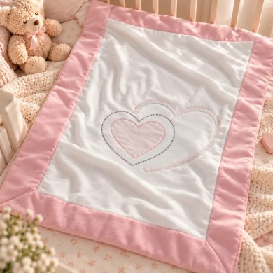 Copertina in Jersey per carrozzina Cuori Lux