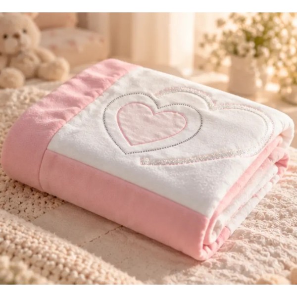 Copertina in Jersey per carrozzina Cuori Lux