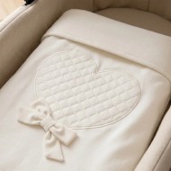 Coperta Jersey Carrozzina Cuore Palla Pallina 70x90