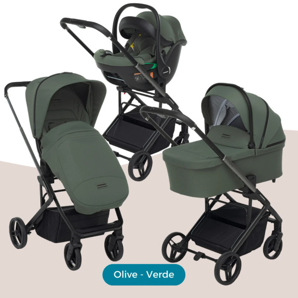 Kit Comfort: trio tic to, sdraietta e seggiolone pappa