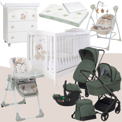 Kit Prestige Cameretta Timmy con Trio UP3 Foppapedretti, Pappananna