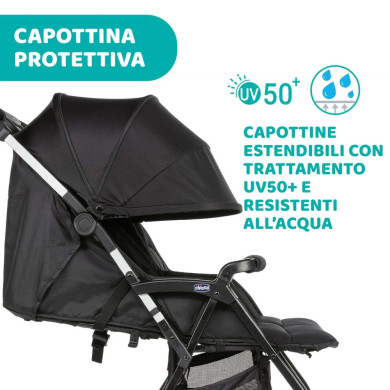 Passeggino gemellare OHlalà Twin Chicco