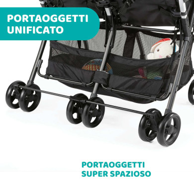 Passeggino gemellare OHlalà Twin Chicco