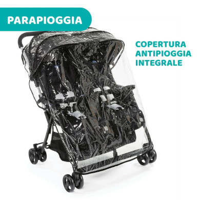 Passeggino gemellare OHlalà Twin Chicco