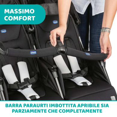 Passeggino gemellare OHlalà Twin Chicco