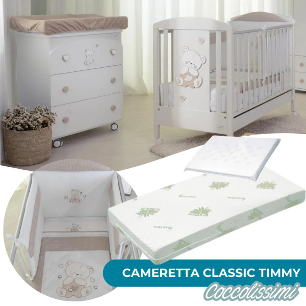 Kit Supreme con cameretta Timmy con Trio Up3 Foppapedretti, Pappananna