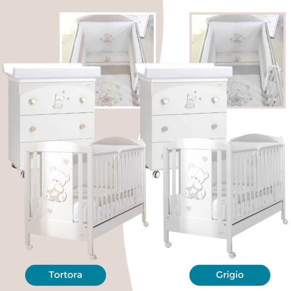 Kit Supreme con cameretta Timmy con Trio Up3 Foppapedretti, Pappananna