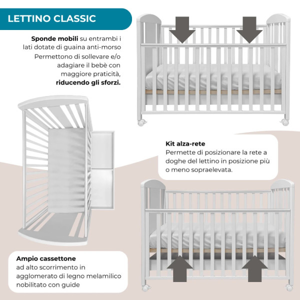 Kit Supreme con cameretta Timmy con Trio Up3 Foppapedretti, Pappananna