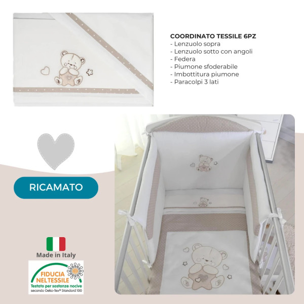 Kit Supreme con cameretta Timmy con Trio Up3 Foppapedretti, Pappananna