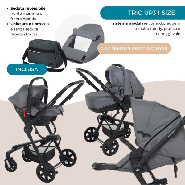 Kit Supreme con cameretta Timmy con Trio Up3 Foppapedretti, Pappananna