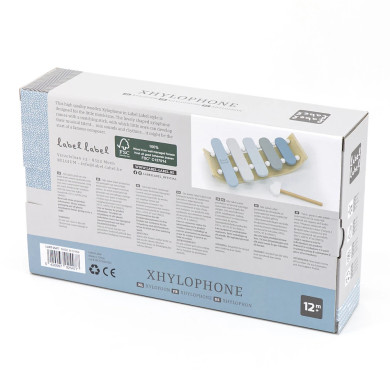 Xilofono Giocattolo in Legno di Faggio Certificato FSC