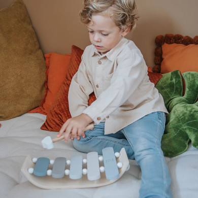 Xilofono Giocattolo in Legno di Faggio Certificato FSC