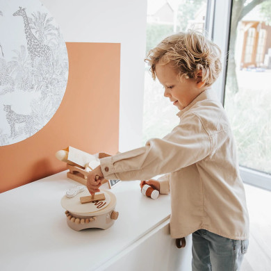 Set per Crepes in Legno di Faggio Certificato FSC