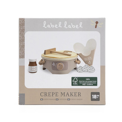 Set per Crepes in Legno di Faggio Certificato FSC