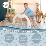 Arco Montessori Rainbow - Sviluppa Equilibrio e Agilità - Family Natio