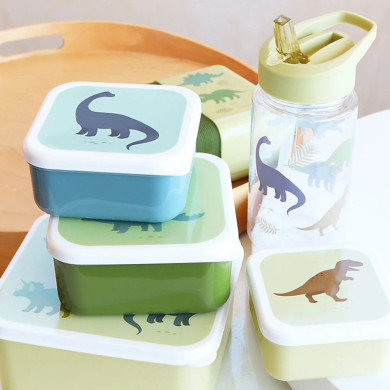 Set 4 Contenitori Porta Pranzo e Porta Merenda - A Little Lovely Compa