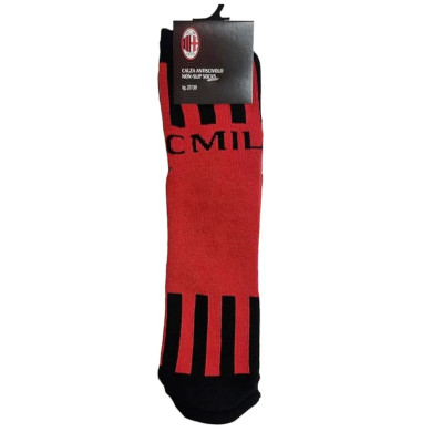 Tris calzini antiscivolo kids assortiti - Licenza ufficiale AC Milan