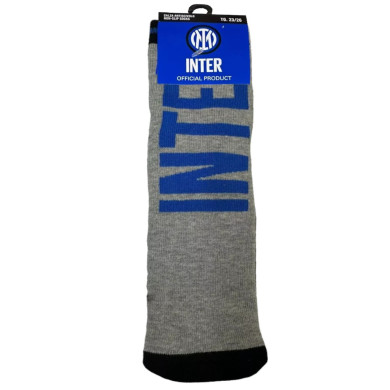 Tris calzini antiscivolo kids assortiti - Licenza ufficiale FC Inter