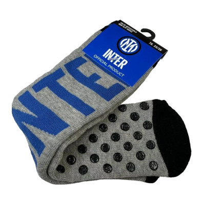 Tris calzini antiscivolo kids assortiti - Licenza ufficiale FC Inter