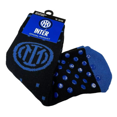 Tris calzini antiscivolo kids assortiti - Licenza ufficiale FC Inter