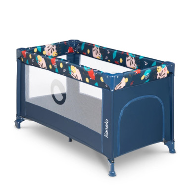 Lettino da viaggio trasformabile in box 2in1 modello Stefi - Lionelo